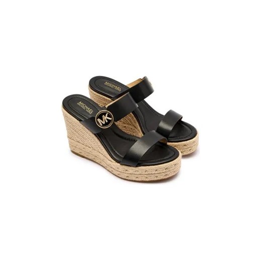 Michael Kors Skórzane koturny LUCINDA Michael Kors 38,5 okazja Gomez Fashion Store