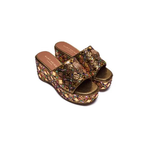 Kurt Geiger Klapki KENSINGTON WEDGE MULE Kurt Geiger 41 okazja Gomez Fashion Store