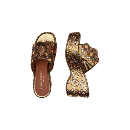 Kurt Geiger Klapki KENSINGTON WEDGE MULE Kurt Geiger 41 Gomez Fashion Store promocja