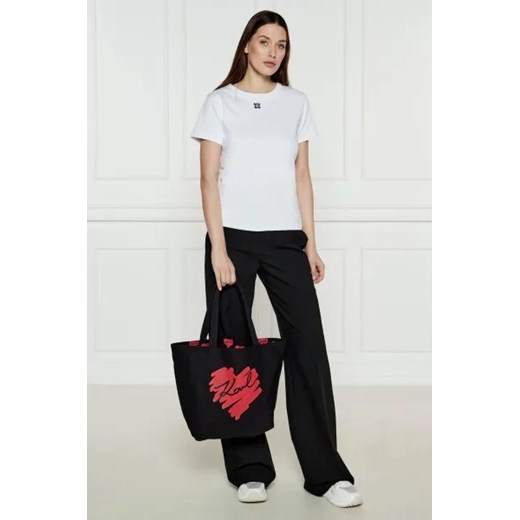 Karl Lagerfeld Dwustronna shopperka K/HEARTS Karl Lagerfeld One Size okazja Gomez Fashion Store