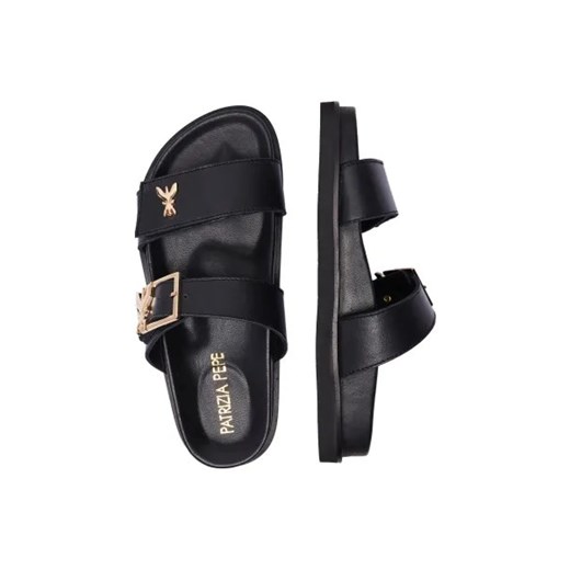 Patrizia Pepe Skórzane klapki Patrizia Pepe 39 Gomez Fashion Store