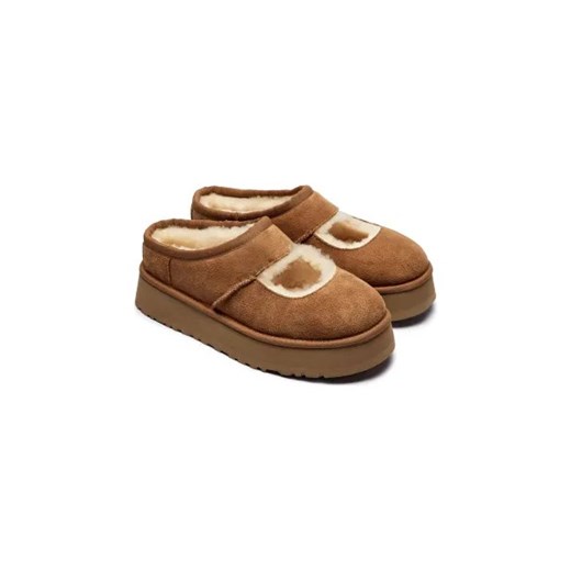 UGG Skórzane mule W Bea Mary Jane | z dodatkiem wełny 41 okazyjna cena Gomez Fashion Store