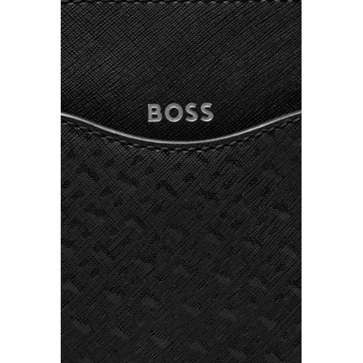 BOSS BLACK Skórzana reporterka Zair M_Envelope One Size promocja Gomez Fashion Store