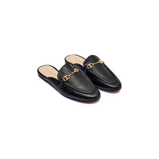 TWINSET Skórzane mule Twinset 39 okazyjna cena Gomez Fashion Store