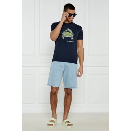 Emporio Armani Jeansowe szorty | Regular Fit Emporio Armani 48 wyprzedaż Gomez Fashion Store