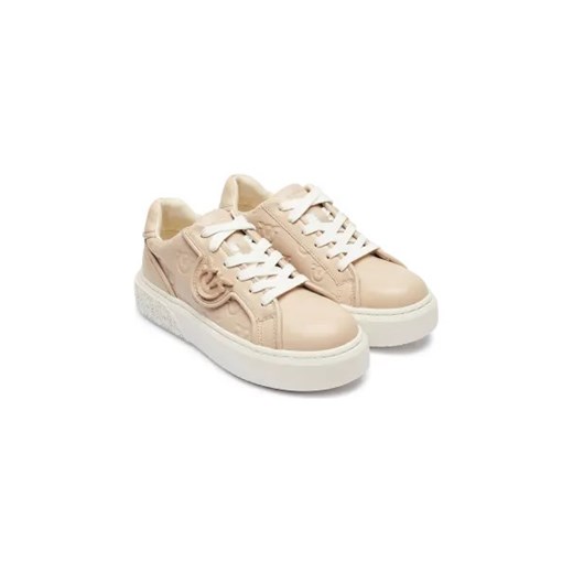 Buty sportowe damskie Pinko sneakersy z tworzywa sztucznego