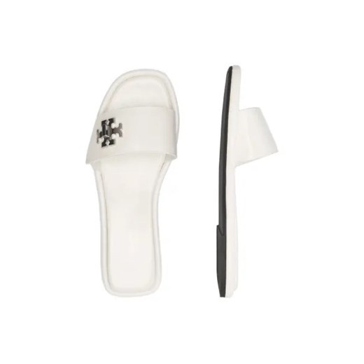 TORY BURCH Skórzane klapki T LOCK Tory Burch 40 Gomez Fashion Store