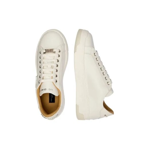 Philipp Plein Skórzane sneakersy Hexagon 44 wyprzedaż Gomez Fashion Store