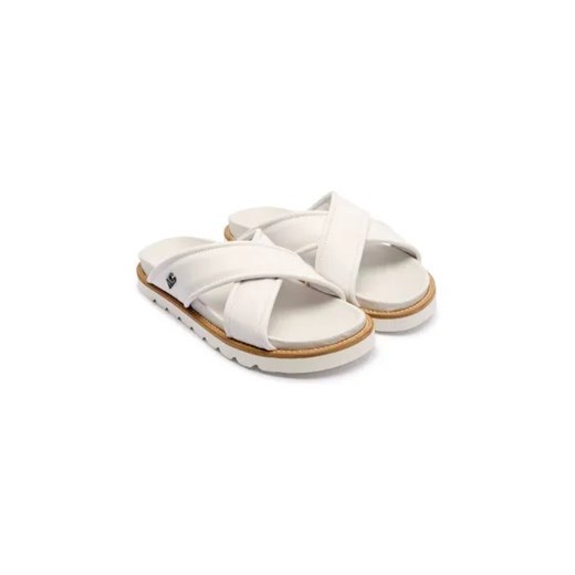Marc Cain Skórzane klapki Marc Cain 39 promocyjna cena Gomez Fashion Store
