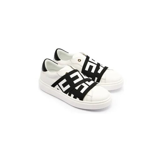 Elisabetta Franchi Skórzane sneakersy Elisabetta Franchi 35 okazja Gomez Fashion Store