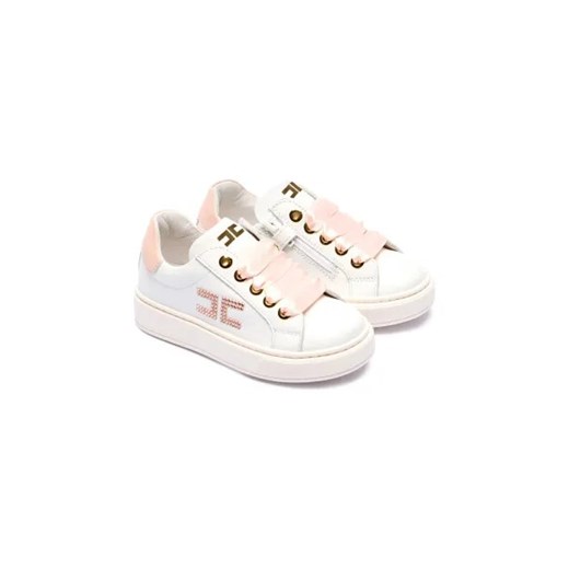 Elisabetta Franchi Skórzane sneakersy Elisabetta Franchi 26 wyprzedaż Gomez Fashion Store