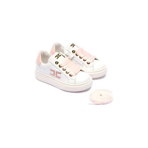 Elisabetta Franchi Skórzane sneakersy Elisabetta Franchi 26 okazja Gomez Fashion Store