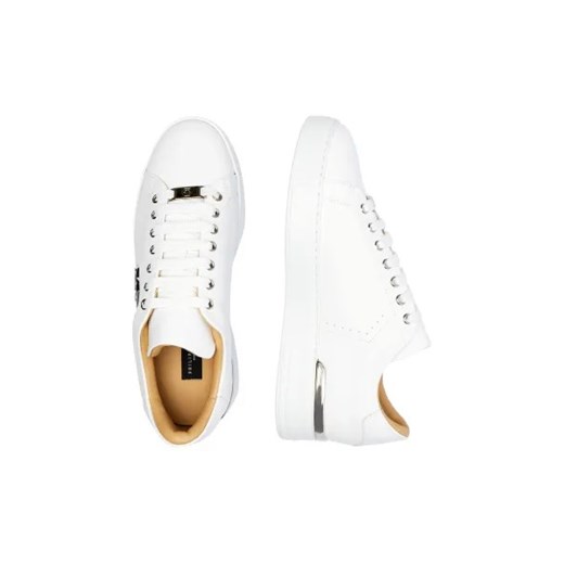 Philipp Plein Skórzane sneakersy Hexagon 40 okazja Gomez Fashion Store