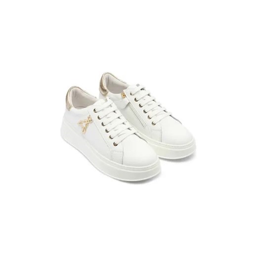 Patrizia Pepe Skórzane sneakersy Patrizia Pepe 36 wyprzedaż Gomez Fashion Store