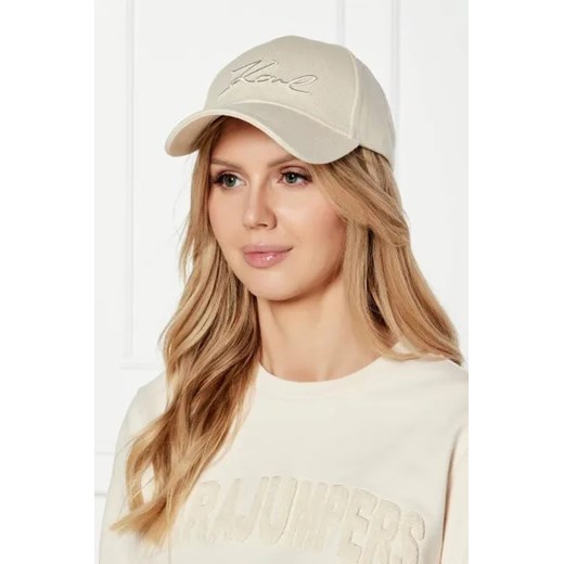 Karl Lagerfeld Bejsbolówka K/SIGNATURE Karl Lagerfeld One Size promocyjna cena Gomez Fashion Store