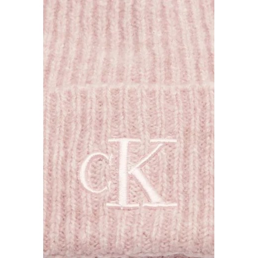 Calvin Klein Jeans Czapka | z dodatkiem wełny OS promocyjna cena Gomez Fashion Store