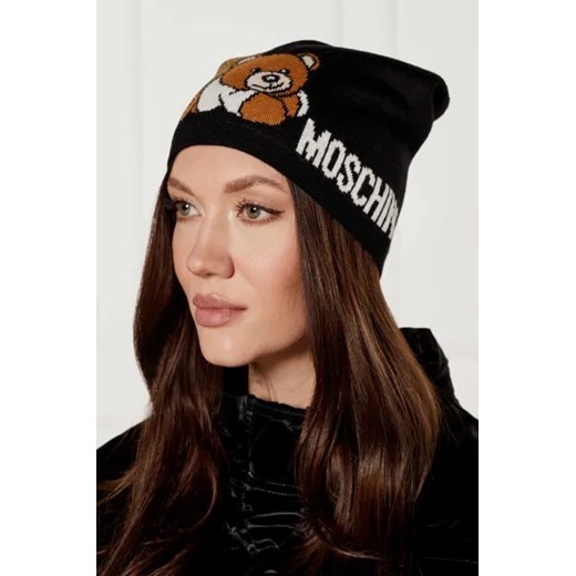 Moschino Czapka | z dodatkiem wełny Moschino One Size okazja Gomez Fashion Store
