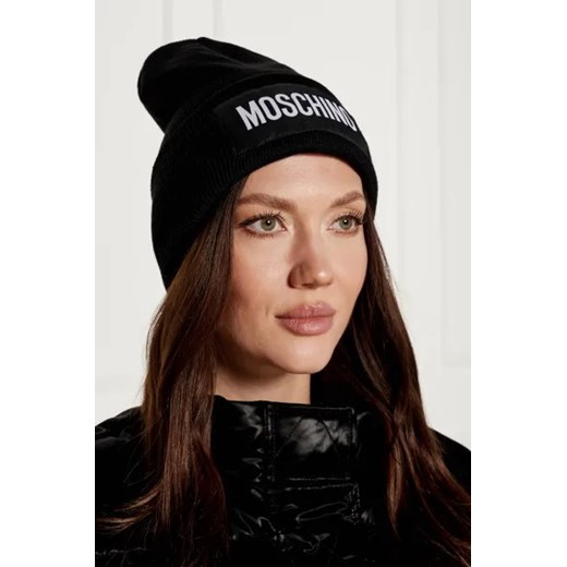 Moschino Czapka | z dodatkiem wełny Moschino One Size okazja Gomez Fashion Store