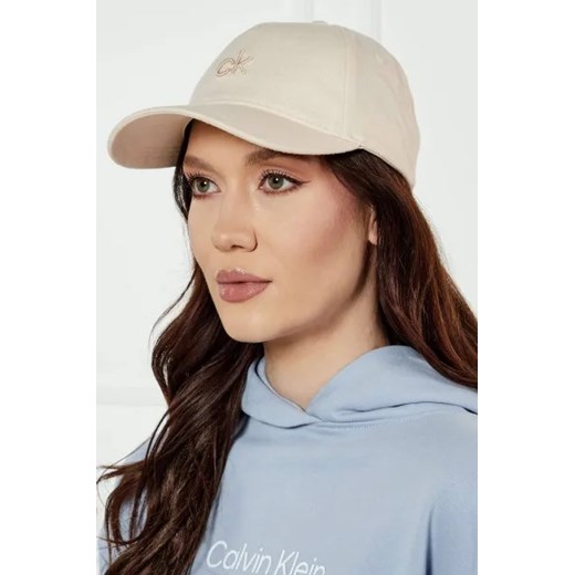 Calvin Klein Lniana bejsbolówka Calvin Klein One Size okazyjna cena Gomez Fashion Store