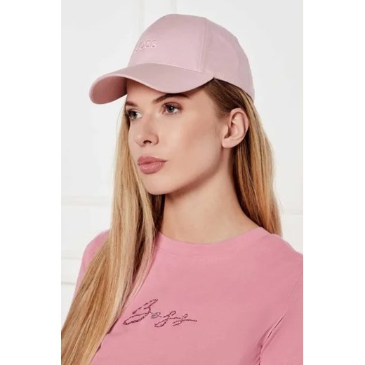 BOSS BLACK Lniana bejsbolówka Ari-LN One Size Gomez Fashion Store wyprzedaż