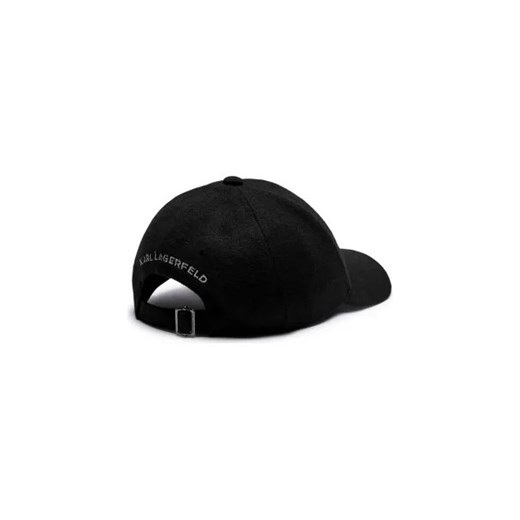 Karl Lagerfeld Wełniana bejsbolówka K/AUTOGRAPH Karl Lagerfeld One Size promocja Gomez Fashion Store