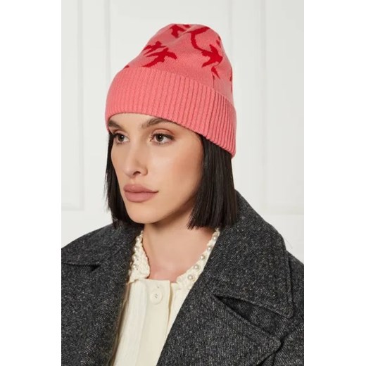 Pinko Czapka FRAPPATO | z dodatkiem wełny i kaszmiru Pinko One Size wyprzedaż Gomez Fashion Store