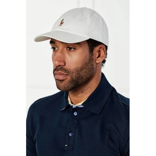 POLO RALPH LAUREN Bejsbolówka | z dodatkiem skóry Polo Ralph Lauren OS wyprzedaż Gomez Fashion Store