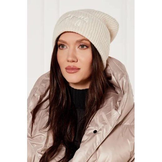 HUGO Czapka Socialy_Hat | z dodatkiem wełny i kaszmiru One Size Gomez Fashion Store wyprzedaż
