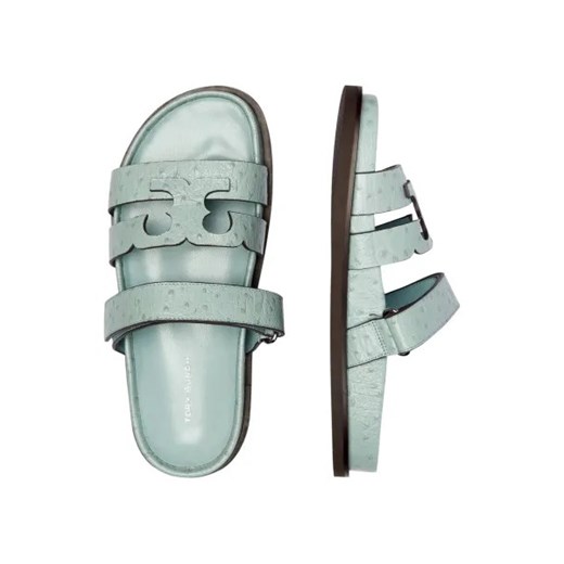 TORY BURCH Skórzane klapki INES SPORT Tory Burch 38 okazyjna cena Gomez Fashion Store