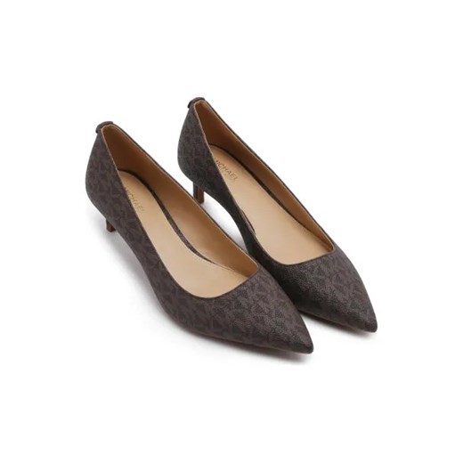 Michael Kors Czółenka ALINA FLEX KITTEN PUMP | z dodatkiem skóry Michael Kors 39 Gomez Fashion Store okazyjna cena