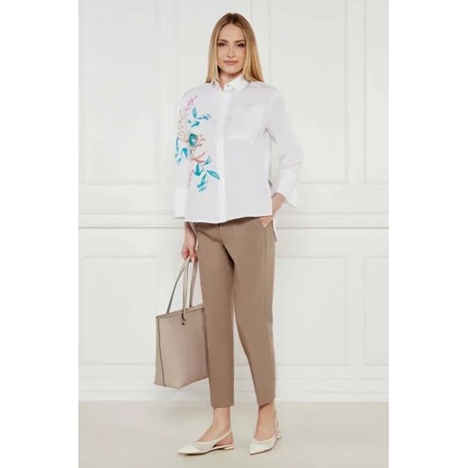 Marc Cain Czółenka | z dodatkiem skóry Marc Cain 37 wyprzedaż Gomez Fashion Store