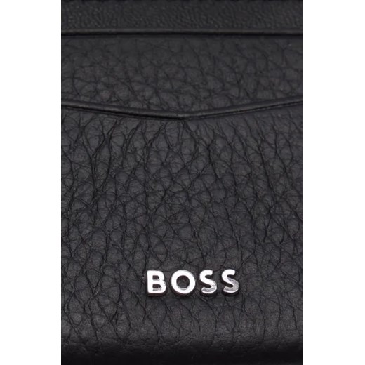 BOSS BLACK Skórzane etui na karty New Crosstown_Cardc. OS Gomez Fashion Store wyprzedaż