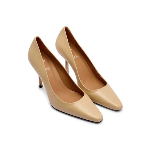 BOSS BLACK Skórzane szpilki Charlize_Pump90_NA 37 Gomez Fashion Store okazja