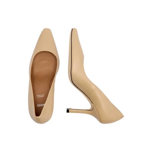 BOSS BLACK Skórzane szpilki Charlize_Pump90_NA 37 Gomez Fashion Store promocja