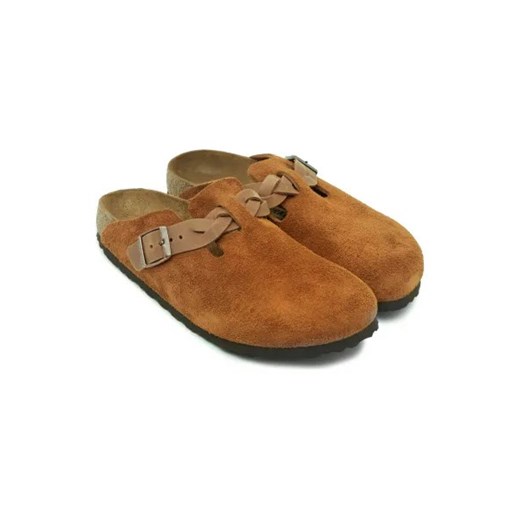 Klapki damskie BIRKENSTOCK skórzane 