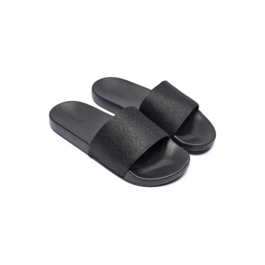 Klapki damskie Calvin Klein bez zapięcia z tworzywa sztucznego 