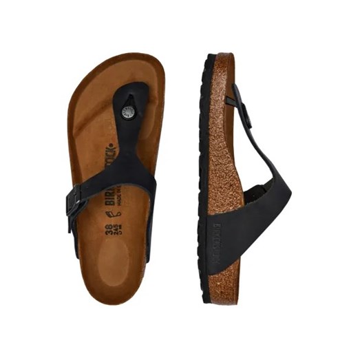 Klapki damskie BIRKENSTOCK skórzane