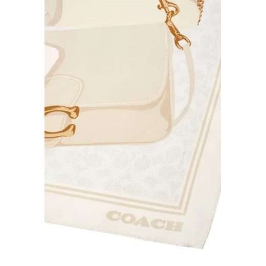 Coach Jedwabna chusta TABBY Coach OS okazyjna cena Gomez Fashion Store