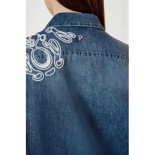 DONDUP - made in Italy Jeansowa koszula | Oversize fit Dondup - Made In Italy 34 promocyjna cena Gomez Fashion Store