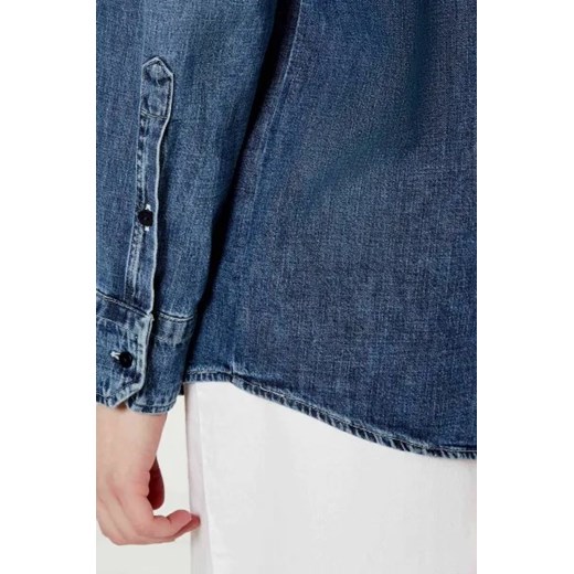 DONDUP - made in Italy Jeansowa koszula | Oversize fit Dondup - Made In Italy 34 wyprzedaż Gomez Fashion Store