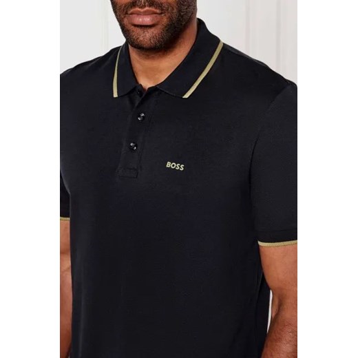 T-shirt męski BOSS HUGO bawełniany wiosenny 