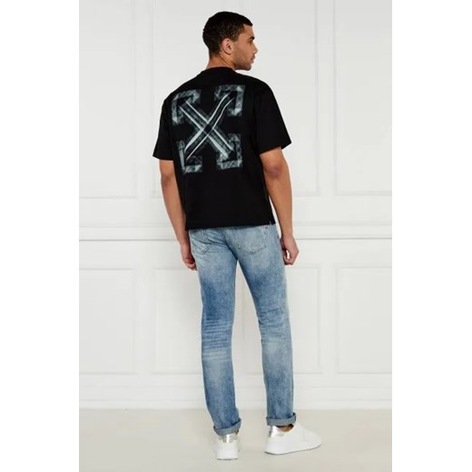 OFF-WHITE T-shirt VIBE ARROW | Loose fit L wyprzedaż Gomez Fashion Store