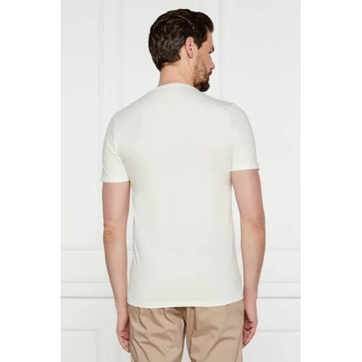 T-shirt męski Oscar Jacobson z elastanu 