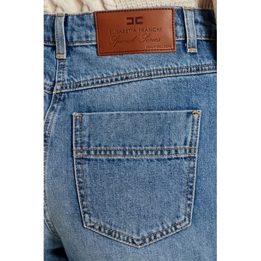 Elisabetta Franchi Jeansy | Oversize fit Elisabetta Franchi 27 wyprzedaż Gomez Fashion Store
