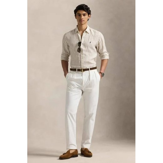 POLO RALPH LAUREN Lniana koszula | Custom fit Polo Ralph Lauren XXL wyprzedaż Gomez Fashion Store