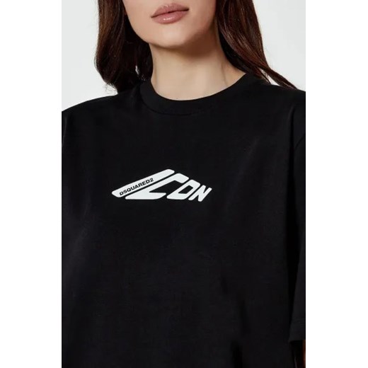 Dsquared2 T-shirt | Loose fit Dsquared2 S okazja Gomez Fashion Store