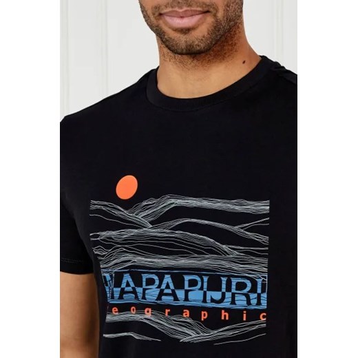 T-shirt męski Napapijri na wiosnę 
