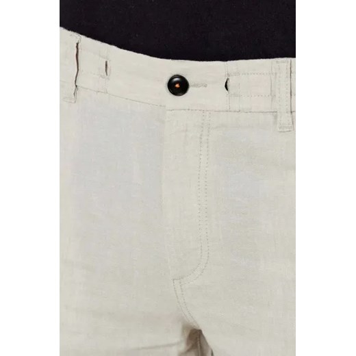 BOSS ORANGE Lniane szorty DS-2-S | Tapered fit 34 Gomez Fashion Store