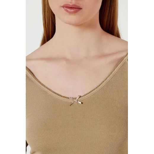 Tommy Jeans Bluzka | Slim Fit Tommy Jeans L okazja Gomez Fashion Store