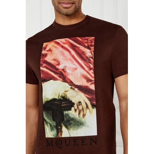Alexander McQueen T-shirt | Regular Fit XL wyprzedaż Gomez Fashion Store